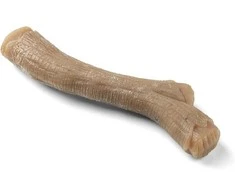 Nylabone Gourmet Stick žemės riešutų sviesto skonio – patvarus kramtomasis žaislas, intensyvus žemės riešutų sviesto skonis, vidutinio dydžio