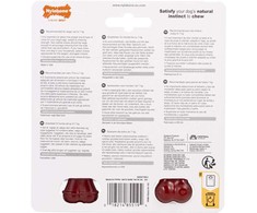 Nylabone Power Chew Basted Blast Bone XS – Kietas Dvigubo Skonio Šoninės ir Kepsninės Kramtomųjų Žaislų Rinkinys, 2 vnt.
