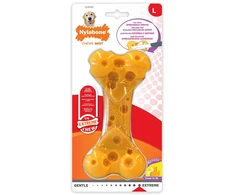 Nylabone sūrio ekstremalaus pojūčio kaulas – didelis sūrio skonio kramtukas su tepamo skanėsto paviršiumi