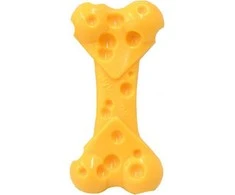 Nylabone sūrio ekstremalaus pojūčio kaulas – didelis sūrio skonio kramtukas su tepamo skanėsto paviršiumi