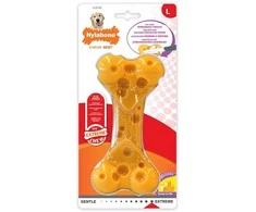 Nylabone sūrio ekstremalaus pojūčio kaulas – didelis sūrio skonio kramtukas su tepamo skanėsto paviršiumi