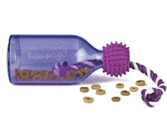 PetSafe Busy Buddy Tug-A-Jug interaktyvus buteliuko formos žaislas – itin mažas, patvarus