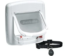 PetSafe Staywell Magnetic Deluxe katės durys „– Saugios baltos durys su magnetine fiksavimo sistema