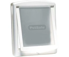 PetSafe Staywell Original 2 krypčių naminių gyvūnėlių durelės Baltos – Klasikinis mažas dydis, patvarus atvartų dizainas