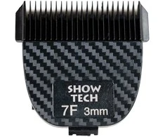 Show Tech 4in1 patobulinta Laguna ašmenų Nr. 7F – tiksli plieno pakeitimo galvutė, 3 mm pjovimo ilgis