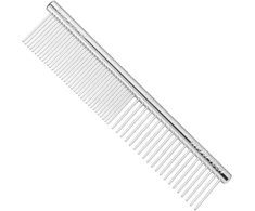 Show Tech Combi-Šukos – Metalinis šukų rinkinys su skirtingo tankumo dantukais, 11,5 cm ilgio