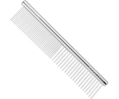 Show Tech Combi-Šukos – Metalinis šukų rinkinys su skirtingo tankumo dantukais, 11,5 cm ilgio