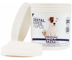 Show Tech Dental Wipes dantų valymo servetėlės, 100 vnt
