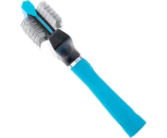 Show Tech Flex Groom Profesionali Slicker šepetys – dvipusis, tvirtas, lanksti galvutė, didelis dydis