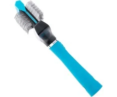 Show Tech Flex Groom Profesionali Slicker šepetys – dvipusis, tvirtas, lanksti galvutė, didelis dydis