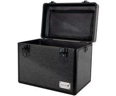 Show Tech Groom-X Sparkling Case Juodas – Patogus kirpimo įrankių organizatorius su blizgučiais