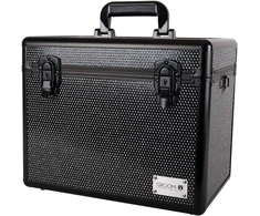 Show Tech Groom-X Sparkling Case Juodas – Patogus kirpimo įrankių organizatorius su blizgučiais