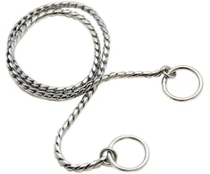 Show Tech Gyvatės grandinėlė sidabrinė – Elegantiška sidabro metalo parodų grandinėlė, 35cm ilgio (Ekspozicinė prekė)