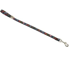 Show Tech Flower Power pavadėlis – juodas, 53cm, ilgaamžis gėlių raštas