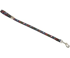 Show Tech Flower Power pavadėlis – juodas, 53cm, ilgaamžis gėlių raštas