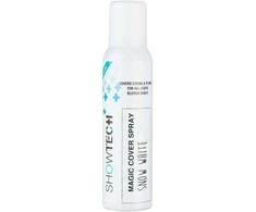 Show Tech+ Magic Cover Purškiklis Snow Baltas 125ml – Maskuoja kailio dėmes ir spalvos pakitimus, greitai džiūstanti formulė