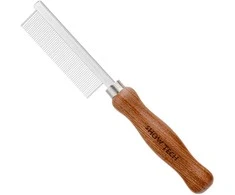 Show Tech Rožmedžio rankenos šukos Smulkios 18cm – Tiksli priežiūros priemonė su tankiais dantukais