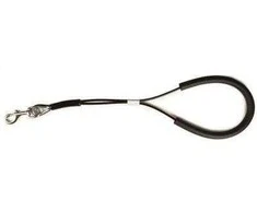 Show Tech pintas plieno priežiūros linija – tvirtas 41cm pavadėlis, 3mm skersmens, patvaraus dizaino