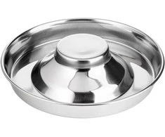 Show Tech Šunų maitinimo dubenėlis – nerūdijančio plieno, 28 cm, patvarus neslystantis dizainas