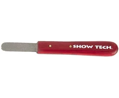 Show Tech Solids Stripper Peilis – Metalinis ašmenys su medine rankena, ambidekstriškas dizainas