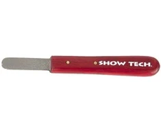 Show Tech Solids Stripper Peilis – Metalinis ašmenys su medine rankena, ambidekstriškas dizainas