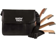 Show Tech Ultra Pro Kairinis Žoliapjovių Rinkinys – 4 Profesionalūs Viliojimo Žirklės su Įrankių Dėže Laikymui
