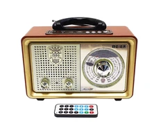 Retro radijas su pulteliu Meier M-110BT