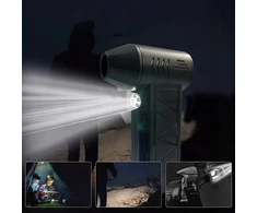 Akumuliatorinis mini pūstuvas Turbo Jetfan su LED apšvietimu