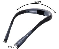 Ant kaklo uždedama LED lempa skaitymui, įkraunama USB-C