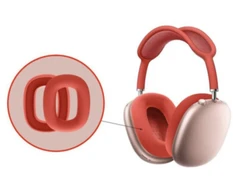 Bluetooth ryšio ausinės su dėklu, rožinės