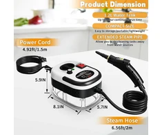 Aukštos temperatūros garų valytuvas 2500 W