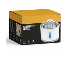 Automatinis vandens fontanas 2,4 l su LED apšvietimu ir USB maitinimu