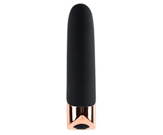 Bullet tipo vibratorius su įkrovimo dėklu – 10 vibracijos dažnių