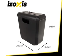 Dokumentų smulkintuvas, juodas, 10 l
