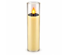 Saulės energija maitinama LED žvakė 10762, 20 cm