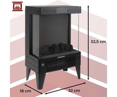 Elektrinis židinys 2000W šildytuvas 26400