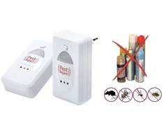 Elektromagnetinė ir ultragarsinė graužikų ir vabzdžių atbaidymo priemonė, 2W