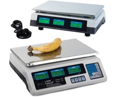 Virtuvinės svarstyklės Verk Elektroninės svarstyklės su skaičiuotuvu 40kg/5g