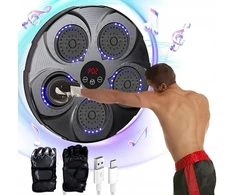 Išmanusis muzikinis bokso aparatas su LED šviesa elektroninis bokso taikinys su bokso pirštinėmis vaikams / suaugusiems, HP GS-3
