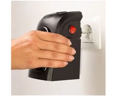 Elektrinis mini šildytuvas, 220 v., 370 W, spalva: juoda