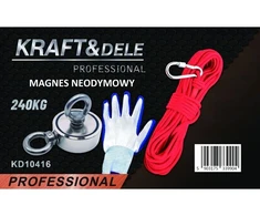 Magnetinis laikiklis Kraft &amp; Dele 240 kg