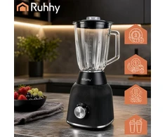 Kokteilinė Ruhhy 27826, 1200 W, su stikliniu ąsočiu, spalva: juoda