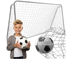 Futbolo vartų tinklas, 213 x 150 x 90 cm