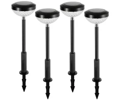 LED lauko šviestuvai su saulės baterijomis Nuodake NK-53186, 2 vnt.