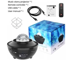LED projektorius su muzika