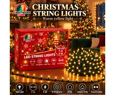 Lighthouse Kalėdinė LED girlianda, 100 LED, 7 m, geltona, IP20