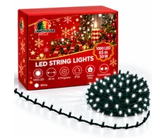Lighthouse Kalėdinė LED girlianda, 1000 LED, 65 m, balta, IP20