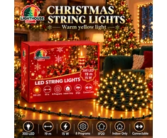 Lighthouse Kalėdinė LED girlianda, 300 LED, 19 m, geltona, IP20
