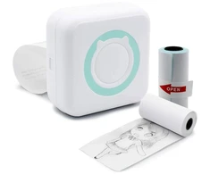 Mini spausdintuvas Nešiojamas mini spausdintuvas su Bluetooth jungtimi