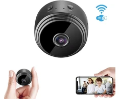 Mini WIFI vaizdo stebėjimo kamera HD, juodas